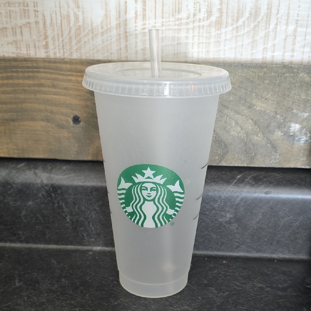 Starbucks Frosted Reusable Cold Cup 24oz
